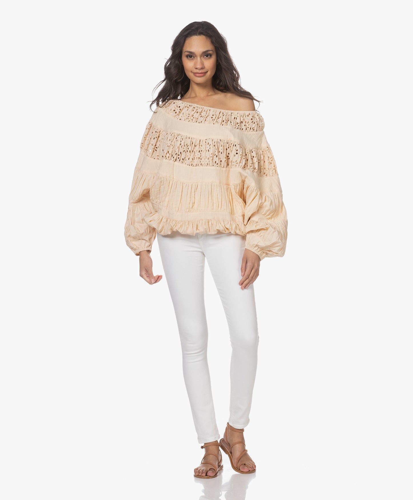 Rayonnant Blouse - Ecru