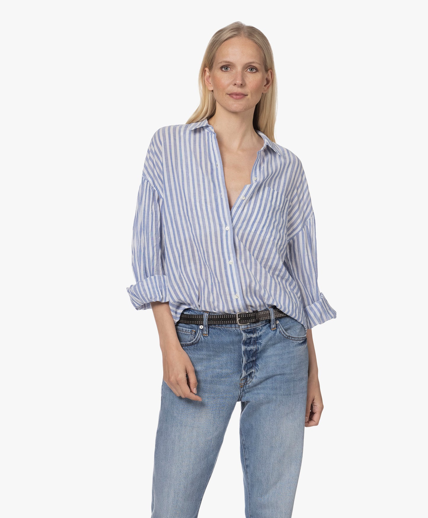 Janae Lighthouse Stripe Shirt