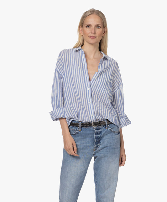 Janae Lighthouse Stripe Shirt