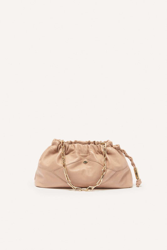 Junes Nappa Bag- Noisette