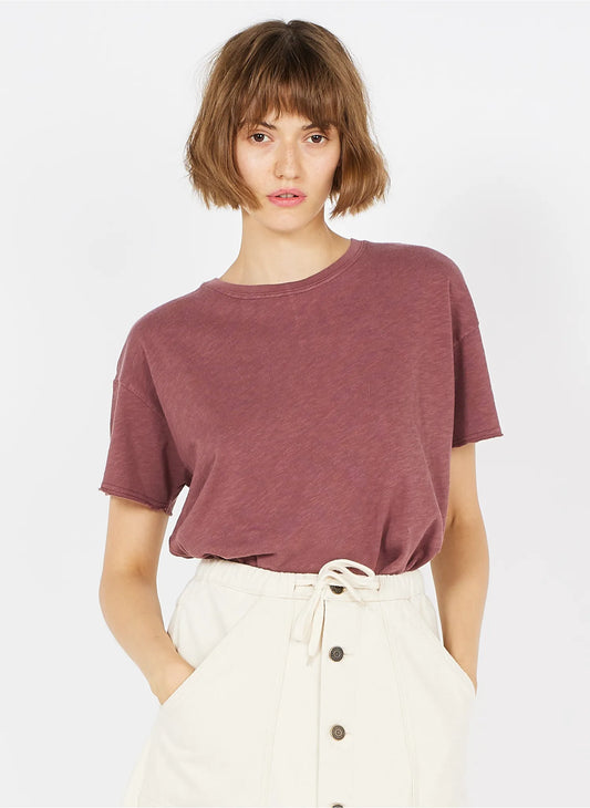 Sonoma Tee Shirt - Vintage Garnet
