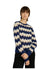 Zig Zag Sweater Blue / Cream