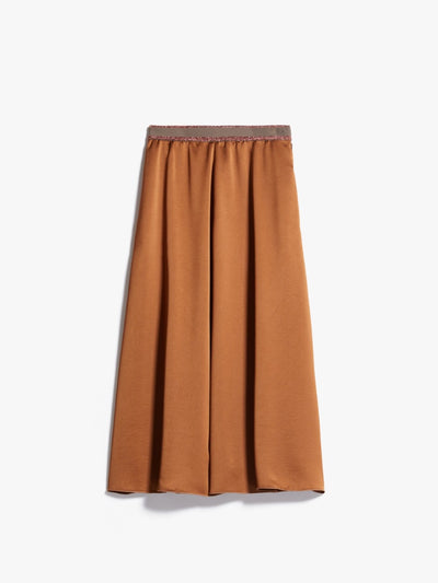 Euro Satin Skirt- Earth