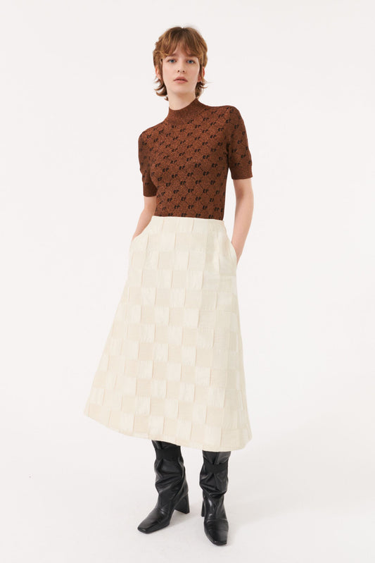 Shari Skirt WhiteCap Grey