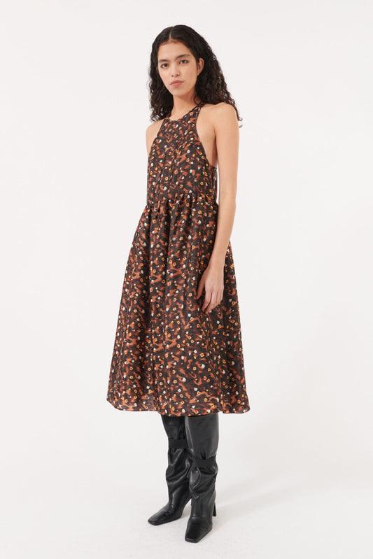 Adeva Dress Cheetah Garden