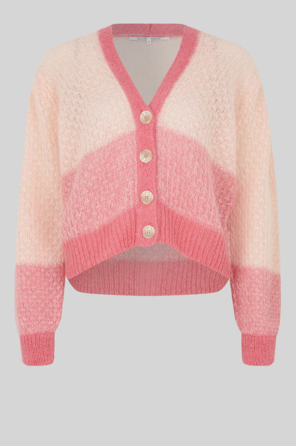Sebastia Tri-Tone Cardigan