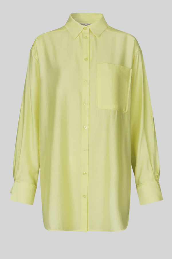 Masman Oversize Shirt- Mellow yellow