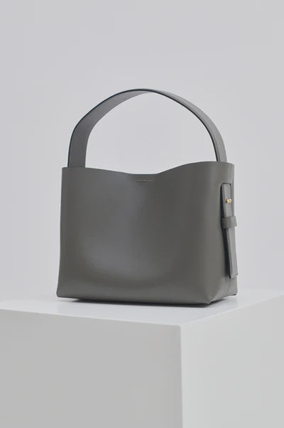 Leata Leather Bag - Bungee Cord
