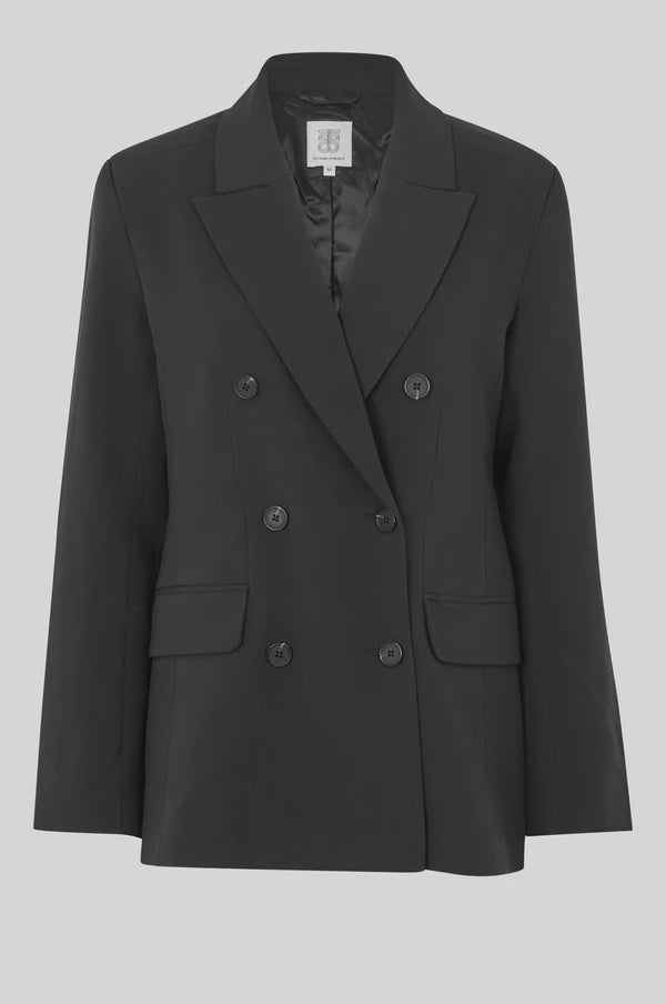 Evie Fitted Blazer- Black