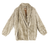 Cheldon Beige Brown Faux Fur Coat