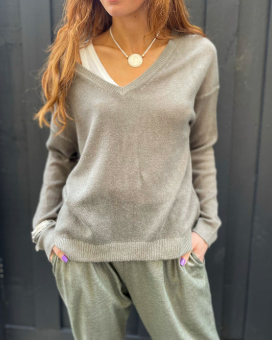 Cash Sweater - Kaki