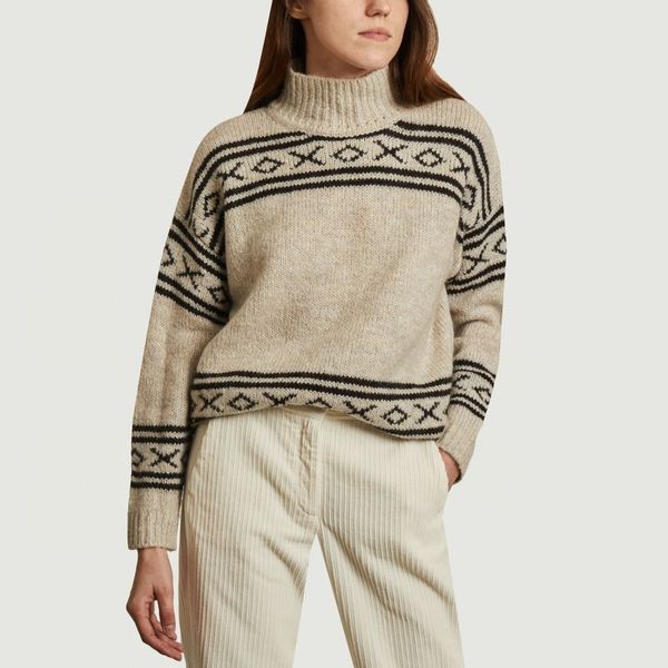 Myette Sweater Ecru Melange