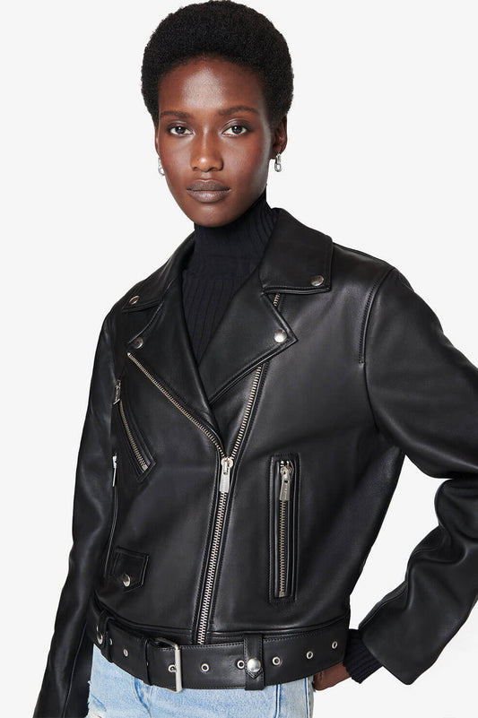 Benjamin Moto Jacket Black