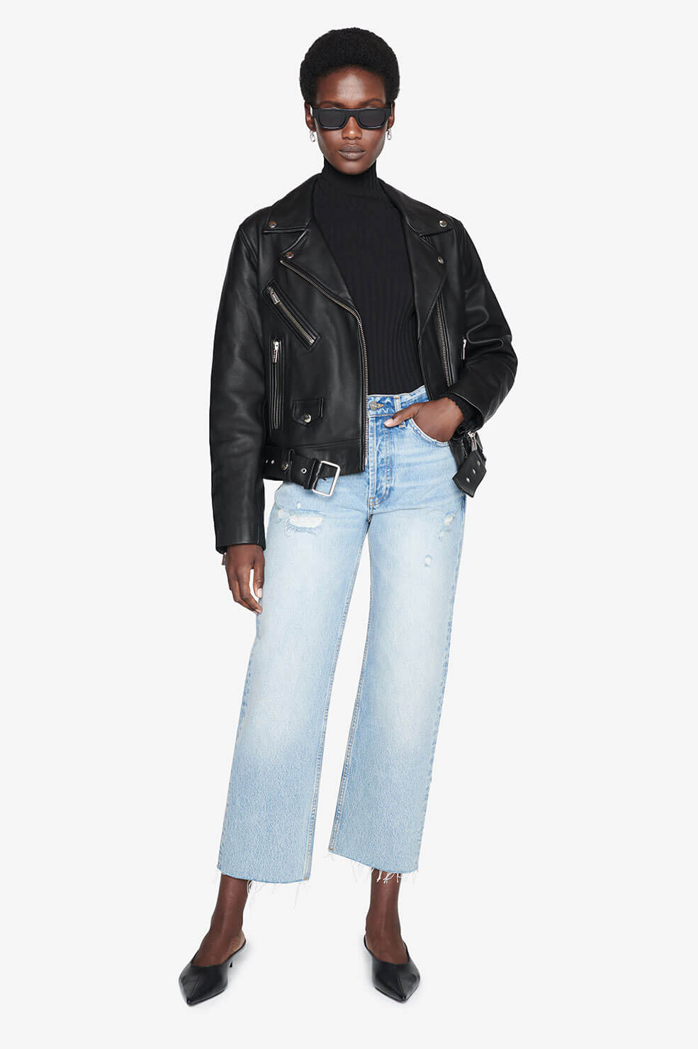 Benjamin Moto Jacket Black