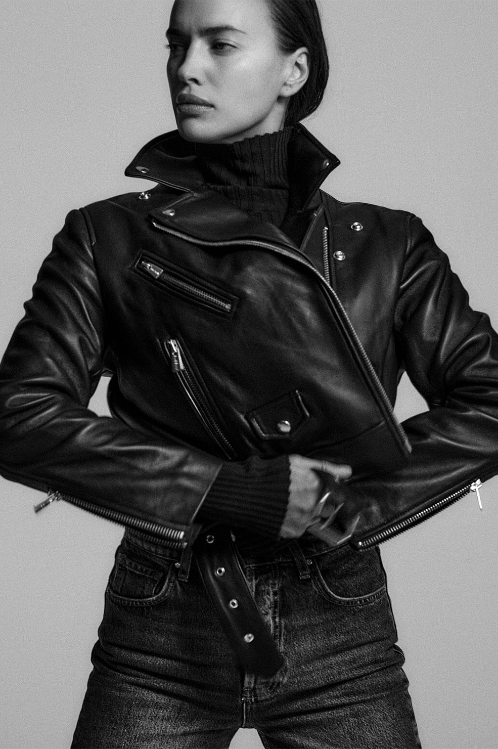 Benjamin Moto Jacket Black