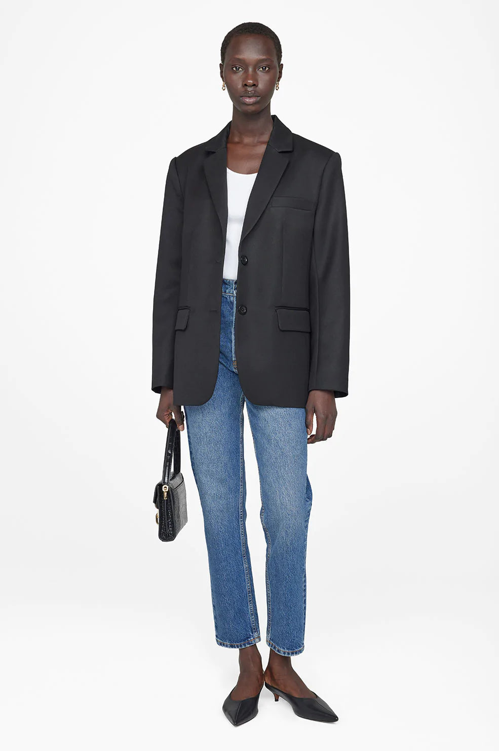 Classic Black Blazer