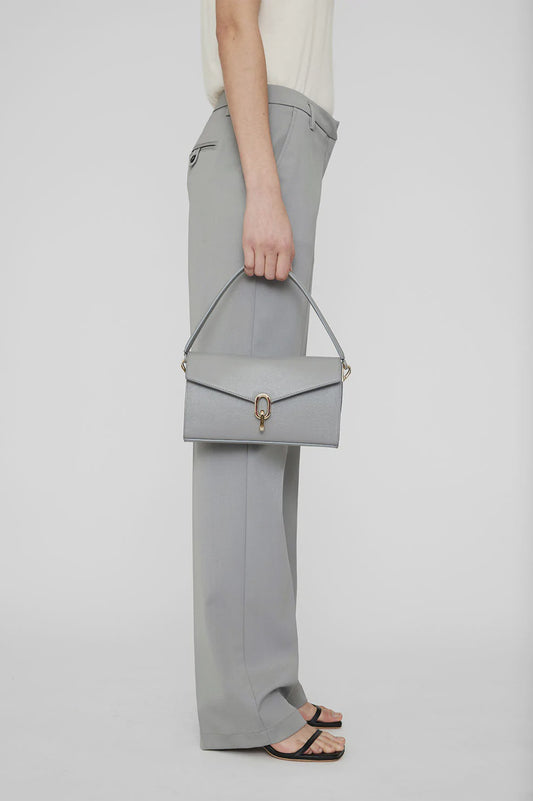 Colette Bag - Grey Saffiano