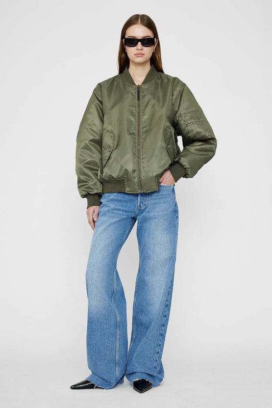 Leon Bomber - Army Green