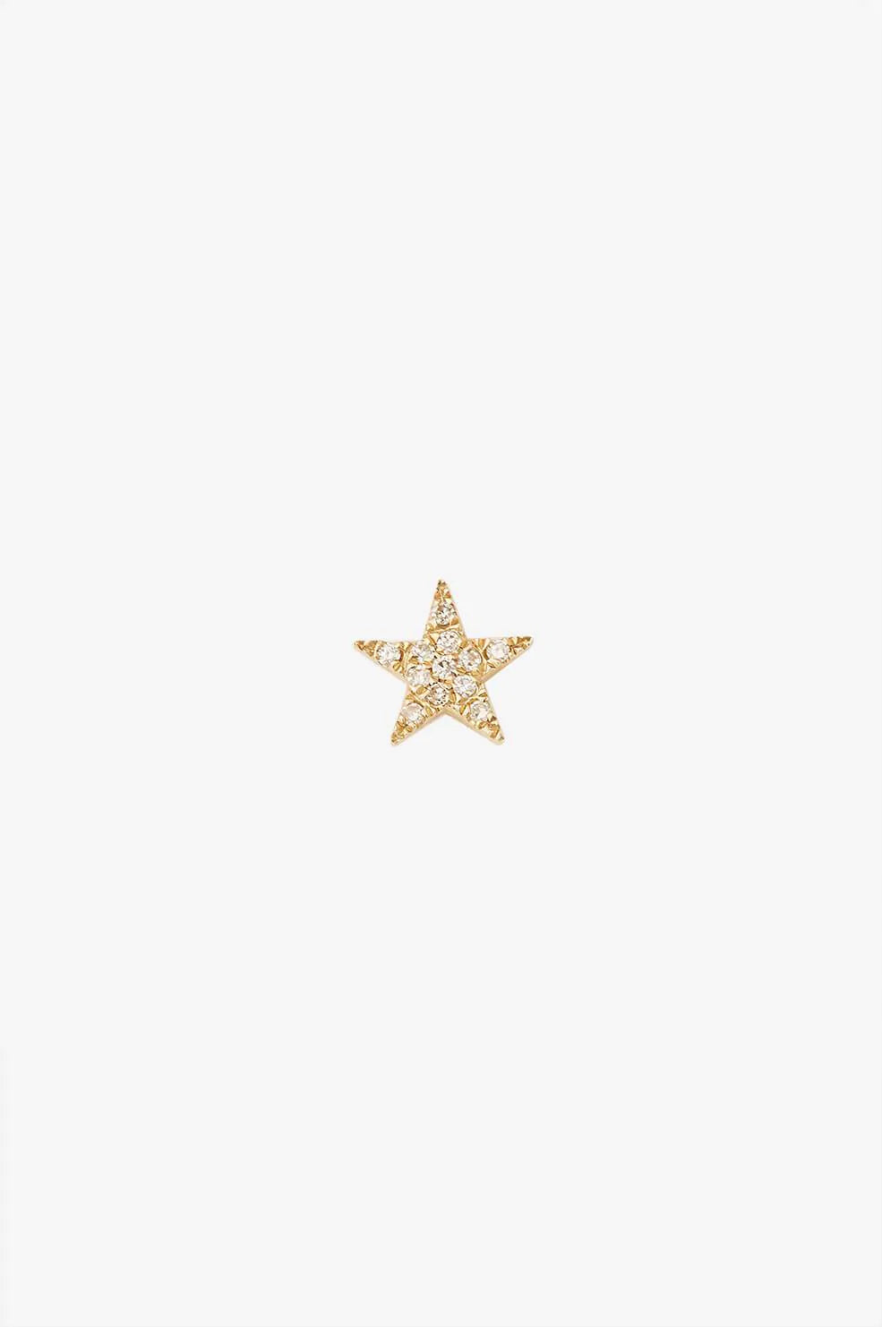 Diamond Star Stud Gold