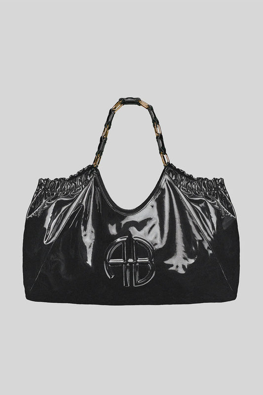 Kate Tote High Shine Black