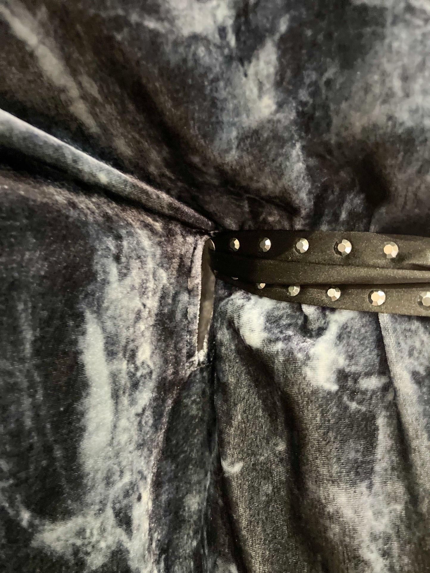 Masso Dress Black Marble