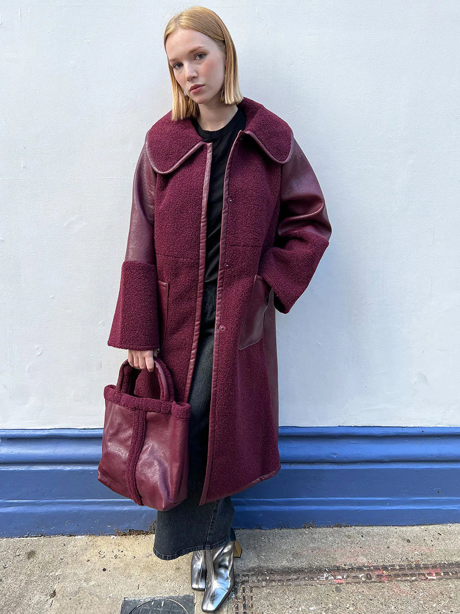 Kelsey Bag Maroon Banner