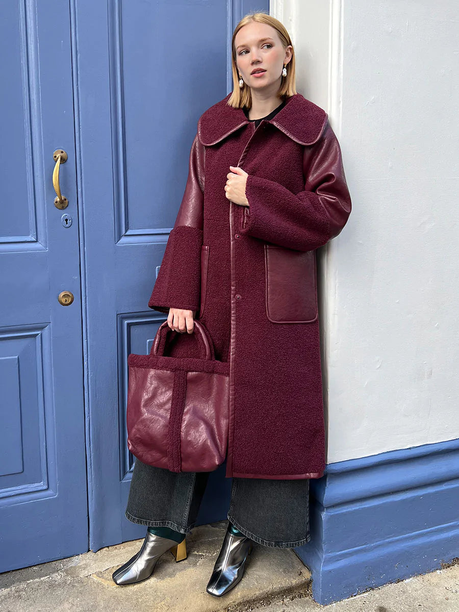 Kelsey Bag Maroon Banner