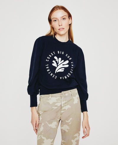 Hailey Sweatshirt Big Sur Splash