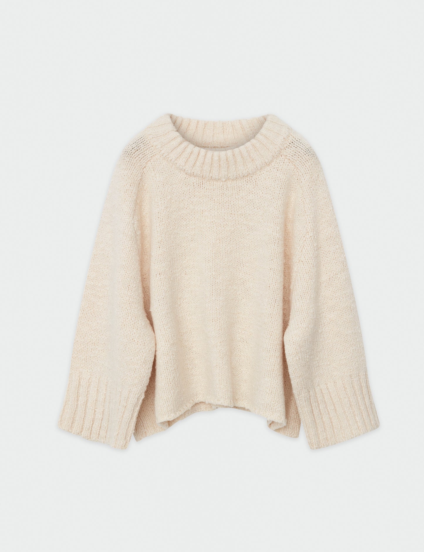 Anya Knit- Creme Melange