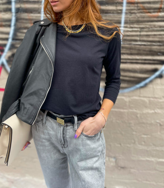 T-Shirt (cotton) - Noir