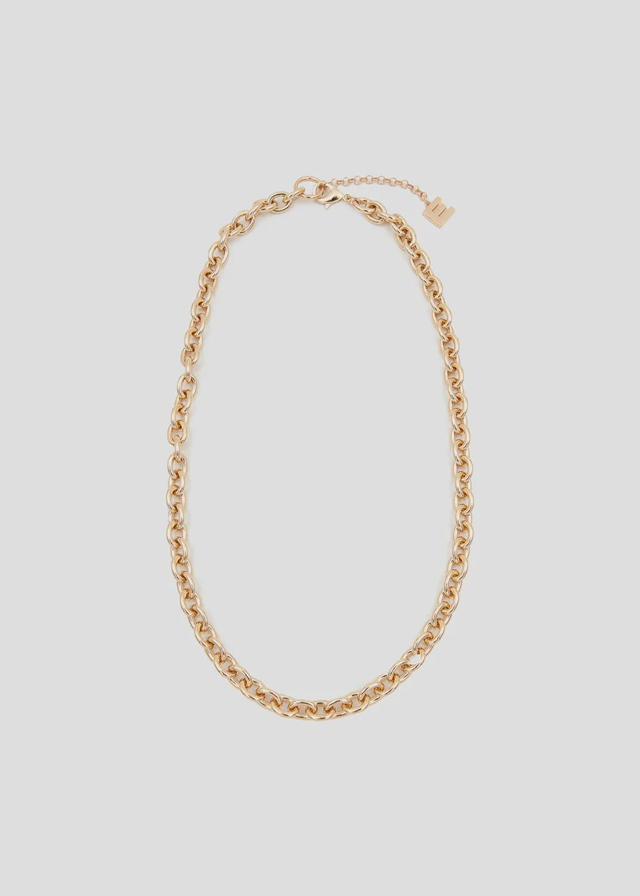 Gold-tone chain necklace Ernie
