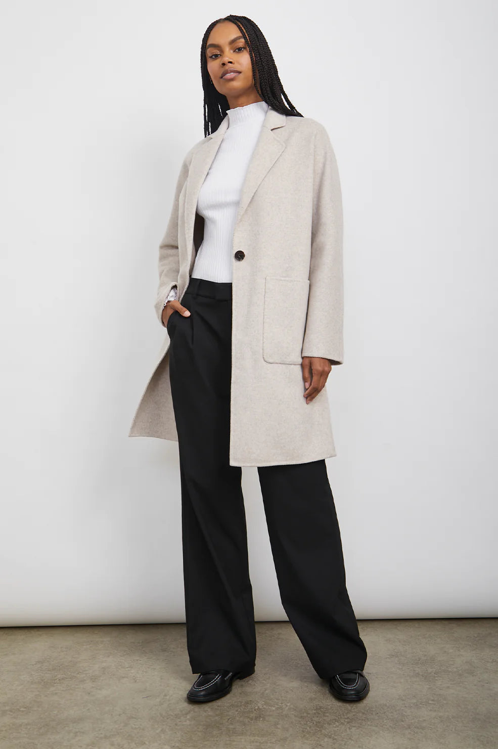 Everest Oatmeal Coat