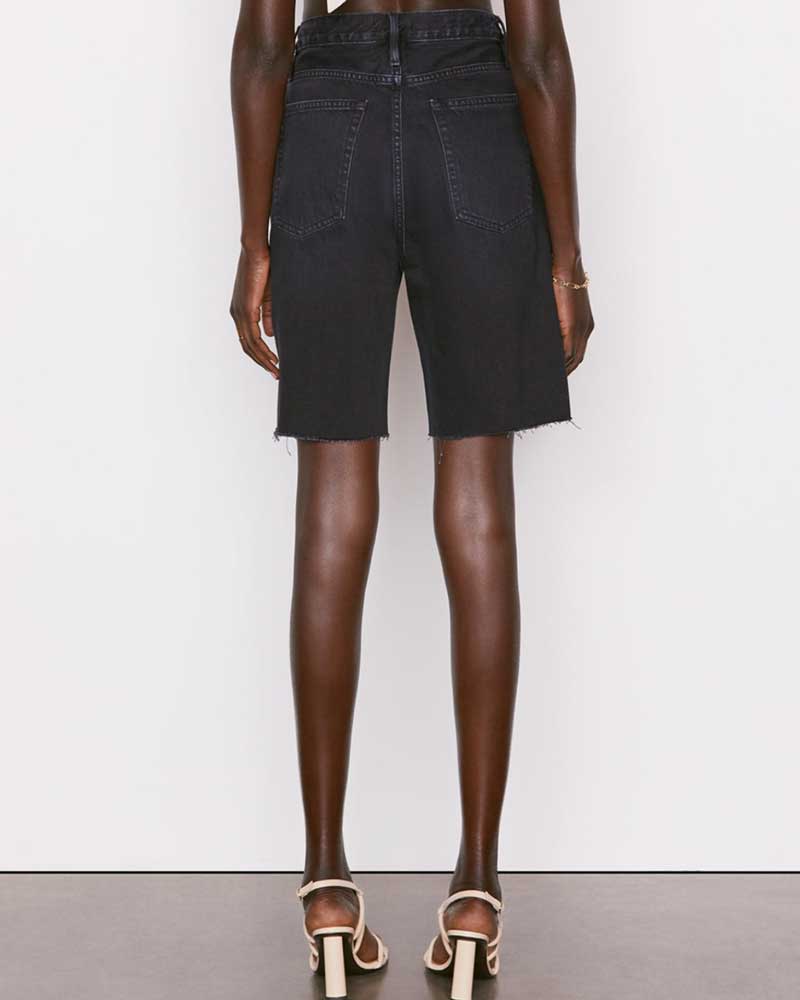 High Rise Bermuda Raw After Inkwell