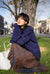 Danika Two Tone Purple Knit