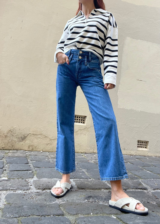 Le Jane Crop Double Waistband Sea Level