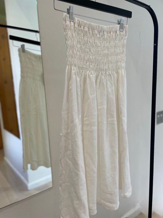 Selena Smocked Long Skirt - size S