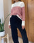 K139-FPU316 Milk/Coquelicot Sweater