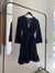 Short Cotton Dress - Black - size S