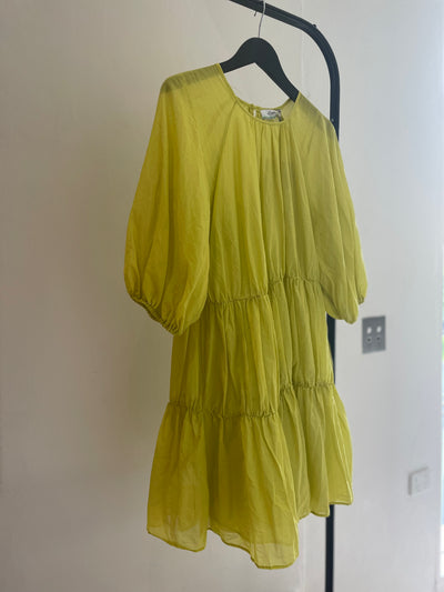 Celery Short Dress - size S