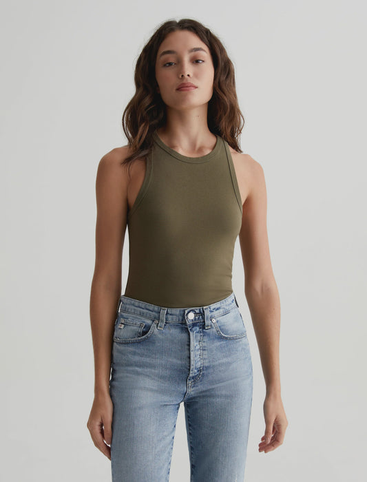 Olive Tank - Shady Moss