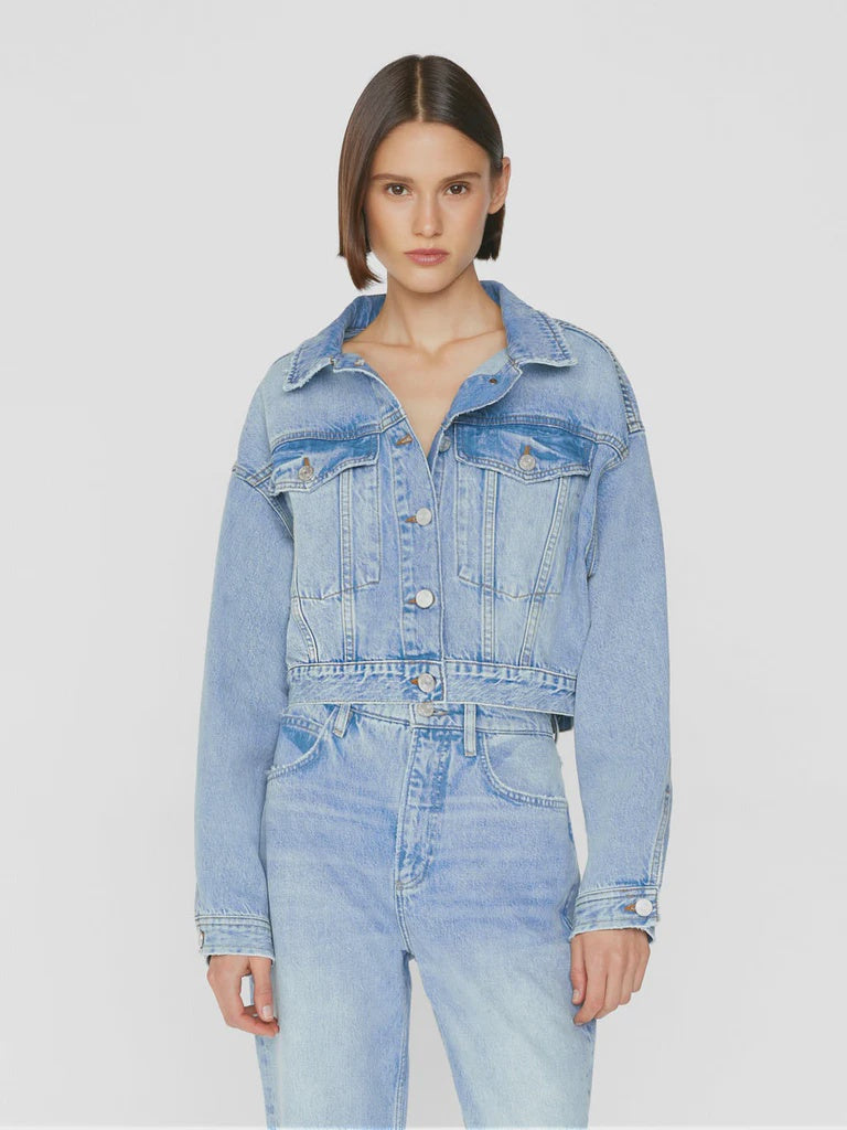 Le Cropped Oversized Jacket Frame Plaque