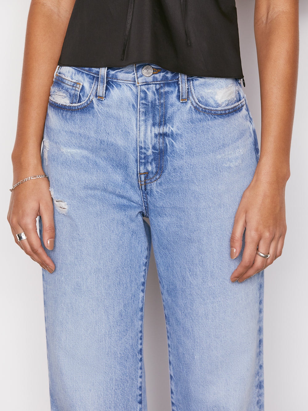 Le Jane Crop Baines Rips