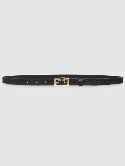 Le Double F Belt Blk Croc