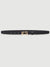 Le Double F Belt Blk Croc
