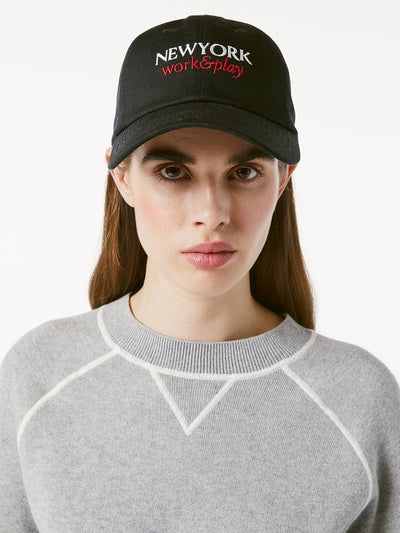 Work & Play Cap Noir