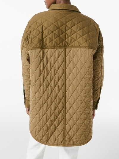 Oversize Shirt Jacket Desert