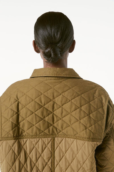 Oversize Shirt Jacket Desert