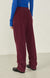 Padow Womens Trousers - Wine Lies