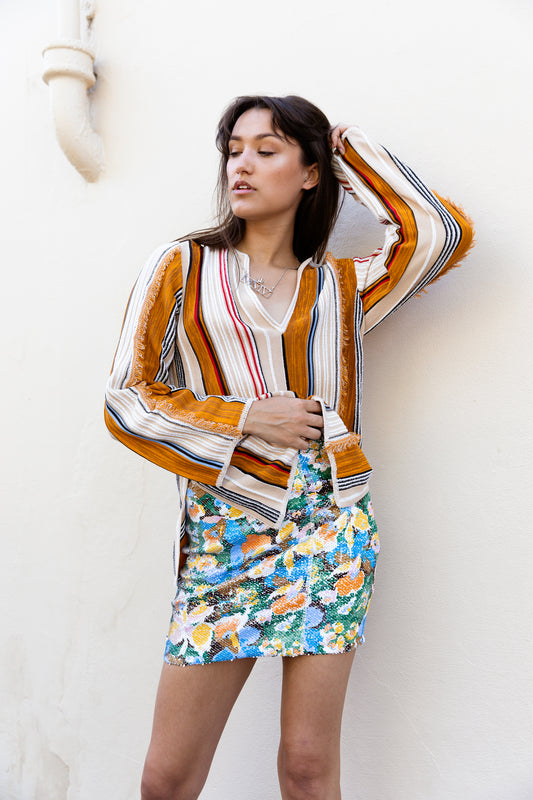 Miniskirt - MULTICOLOURED