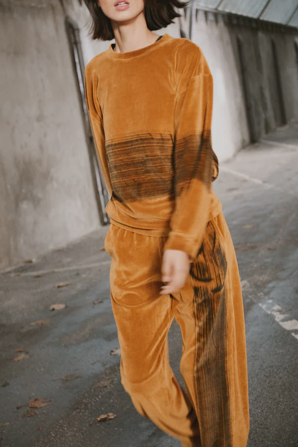 Nelcy - Velvet Dye Pant